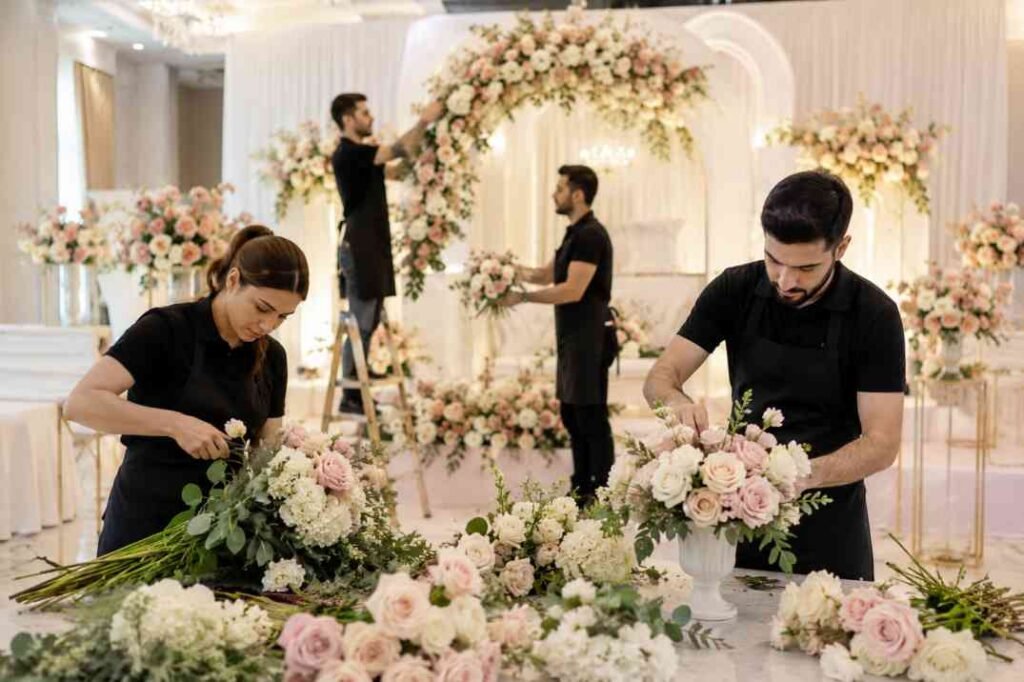 Elegant Wedding & Engagement Flowers for Your Perfect in Dubai